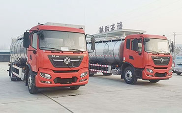 天潤新東鮮奶運輸車：科技保鮮，安全送達(dá)